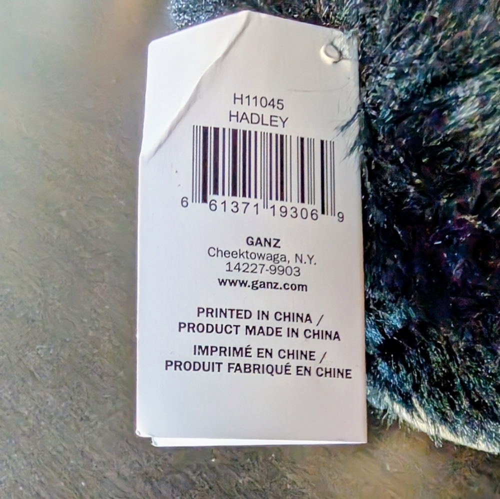 GANZ "Hadley" Cuddly Soft Teddy Bear - NWT - Picture 15 of 16